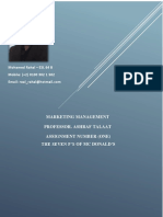 Assigment No. 1 (7P's) PDF