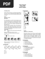 Ujian Nasional Bahasa Inggris SMA Tahun 2006