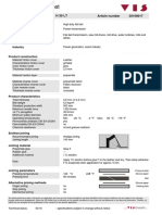 Product Data Sheet: Product Identification Article Number 30100017 H 30 LT