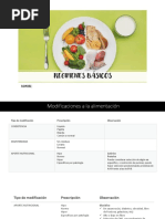 Dieta de Papillas para Adultos Mayores | PDF | Leche | Alimentos