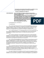 D.S. N 034 2004 AG - Categorizacin de Especies Amenazadas de Fauna Silvestre PDF