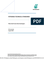 Petronas Technical Standards: Plate and Frame Heat Exchangers
