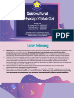 Literatur Review - Sosiokultural Dan Status Gizi PDF