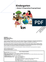 KINDER - Q1 - W2 - Mod1 - Pangunahing Pangangailangan at Tuntunin PDF