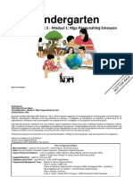 KINDER - Q1 - W5 - Mod1 - Mga Pangunahing Emosyon PDF