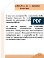 1 - 2 - Características de Los Derechos Humanos