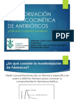 Monitorización Farmacocinética de Antibióticos PDF