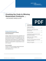 Cracking The Code To Winning Government Contracts : ... and Actually Making A Profit