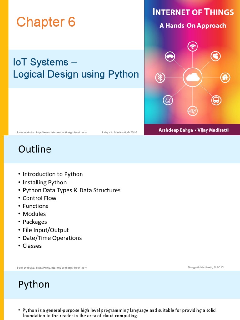 Iot Systems - Logical Design Using Python: Bahga & Madisetti, © 2015 ...