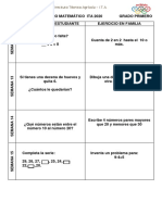 Calendario Matematico Primero Sem 12-15