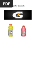 Marketing Plan For Gatorade