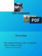 OWNERSHIP Presentation