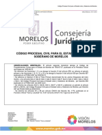 Codigo de Procedimientos Morelos PDF