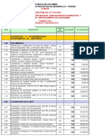 Precios Fonade 2011 Santander