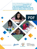 Guía de Apoyo Pedagógico para La Comunidad Educativa