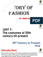 History of Fashion Part 01