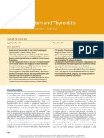 Hypothyroidism and Thyroiditis