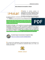 Segunda Semana (L) PDF