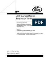 Part 01 Joint Business Practice Request For Tender