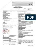Natural Gas SDS Safety Summary