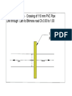 Name of Crossing:-Crossing of 110 MM PVC Pipe Line Through Lath To Bhimora Road Ch.0.00 To 1.00