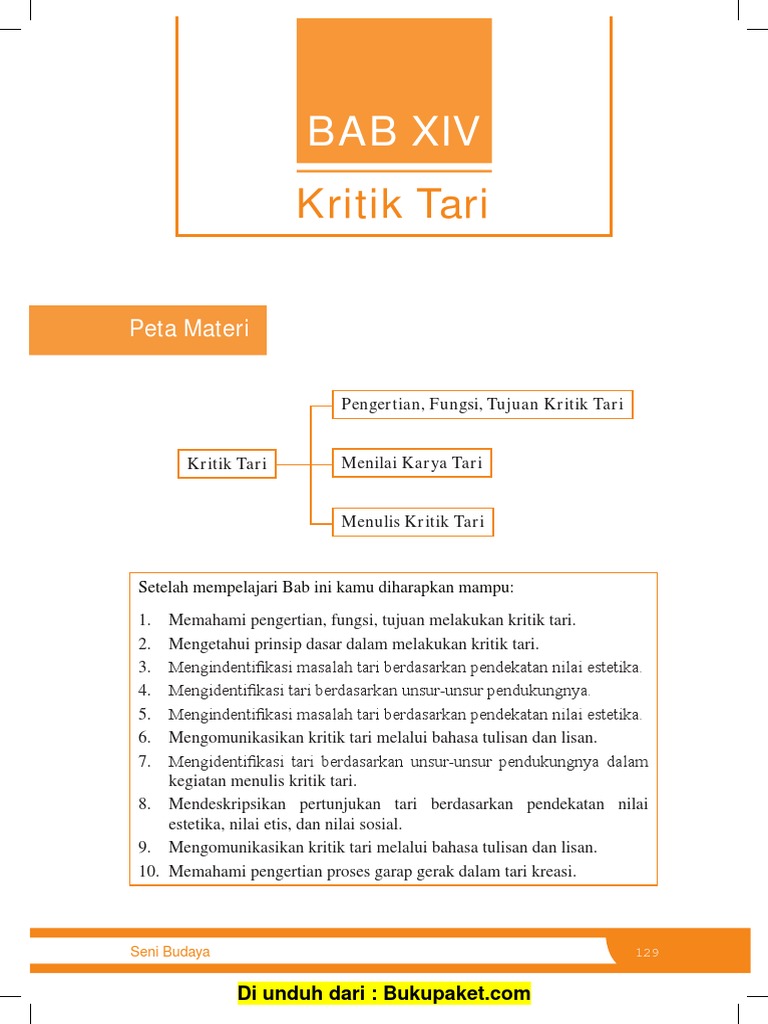 Bab 14 Kritik Tari Sma