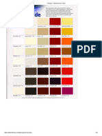 Fiberlay - Gelcoat Color Chart