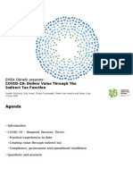 EMEA Dbriefs Presents:: COVID-19: Deliver Value Through The Indirect Tax Function