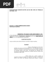 defesa traalhista nina