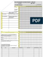 Pré uso Padrão - Furadeira Manual