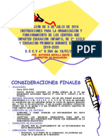 RESOLUCION PRINCIPIO DE CURSO 2019-20 INFANTIL Y PRIMARIA DEFINIITIVO
