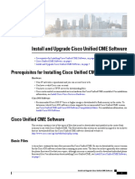 Install and Upgrade Cisco Unified CME Software