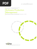 Software Production Management: Market Snapshot