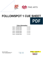 Spot 1 THRU 4 Cue Sheet - Heathers - D02 - Archive PDF