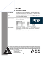 Sikadur 510 - 520 - Arenas Finas de Cuarzo Pigmentadas PDF