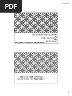 The Euler Tour Technique: Evaluation of Tree Functions
