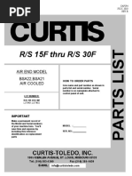 R/S 15F Thru R/S 30F: Air End Model BSA22, BSA21 Air Cooled