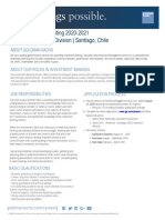 2020-2021 - Goldman Sachs Chile - Applications Brochure PDF
