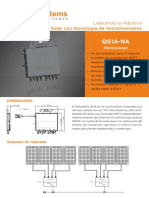 APsystems QS1A Datasheet Spanish PDF