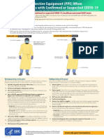 Remember:: Before Caring For Patients With Confrmed or Suspected COVID-19, Healthcare Personnel (HCP) Must