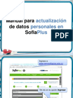 Manual Actulizacion Datos Sofiaplus Final