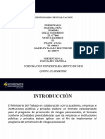 Cuestionario de Diagnostico de Riesgos Psicosociales - Ecuador