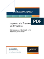 AFIP PasoAPaso ImpuestoTransferenciaInmuebles ITI PDF