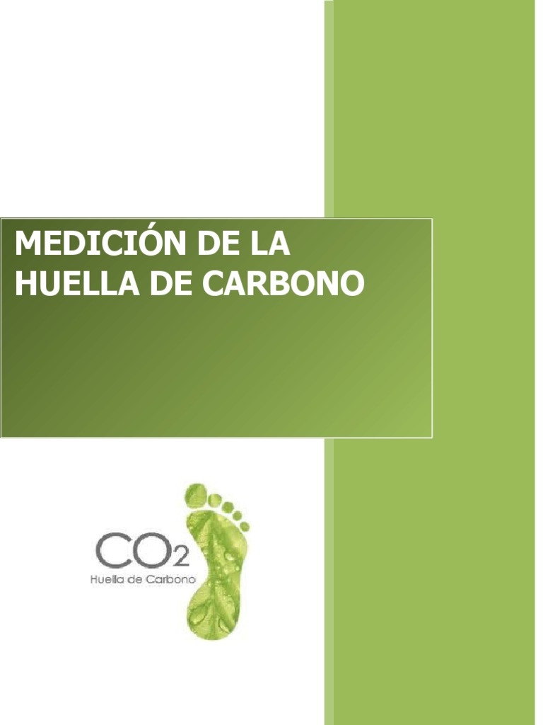 Informe Huella de Carbono | PDF | Huella de carbono | Gases de efecto ...