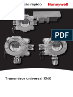 XNX Uni Transmitter - QSG - 1998M0813 - MAN0881 - Rev11 - ES PDF
