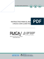 AFIP Instructivo Manual AFIP-RUCA PDF