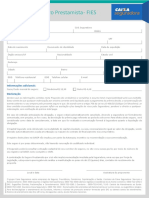 Proposta de Seguro Prestamista FIES DS37 PDF