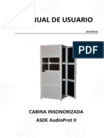 Manual Cabina Insonorizada Audioprot General Asde PDF