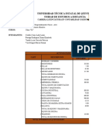 Proyecto de Emprendimiento - Ejercicios. Ter