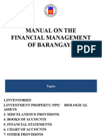 Manual On The Financial Management of Barangays